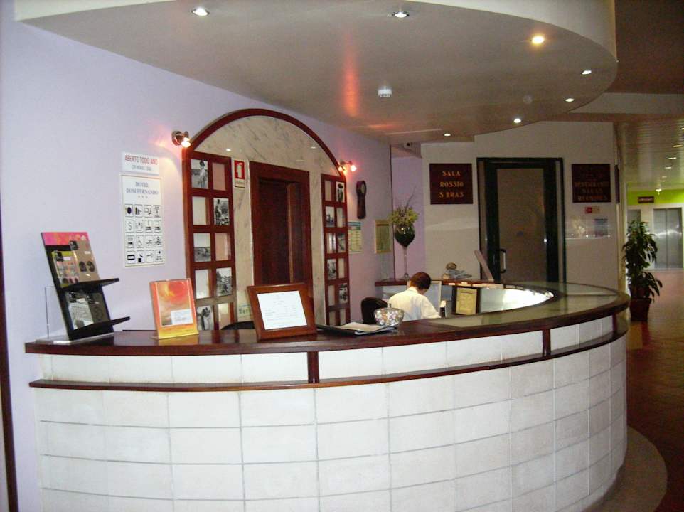 Rezeption Hotel Dom Fernando