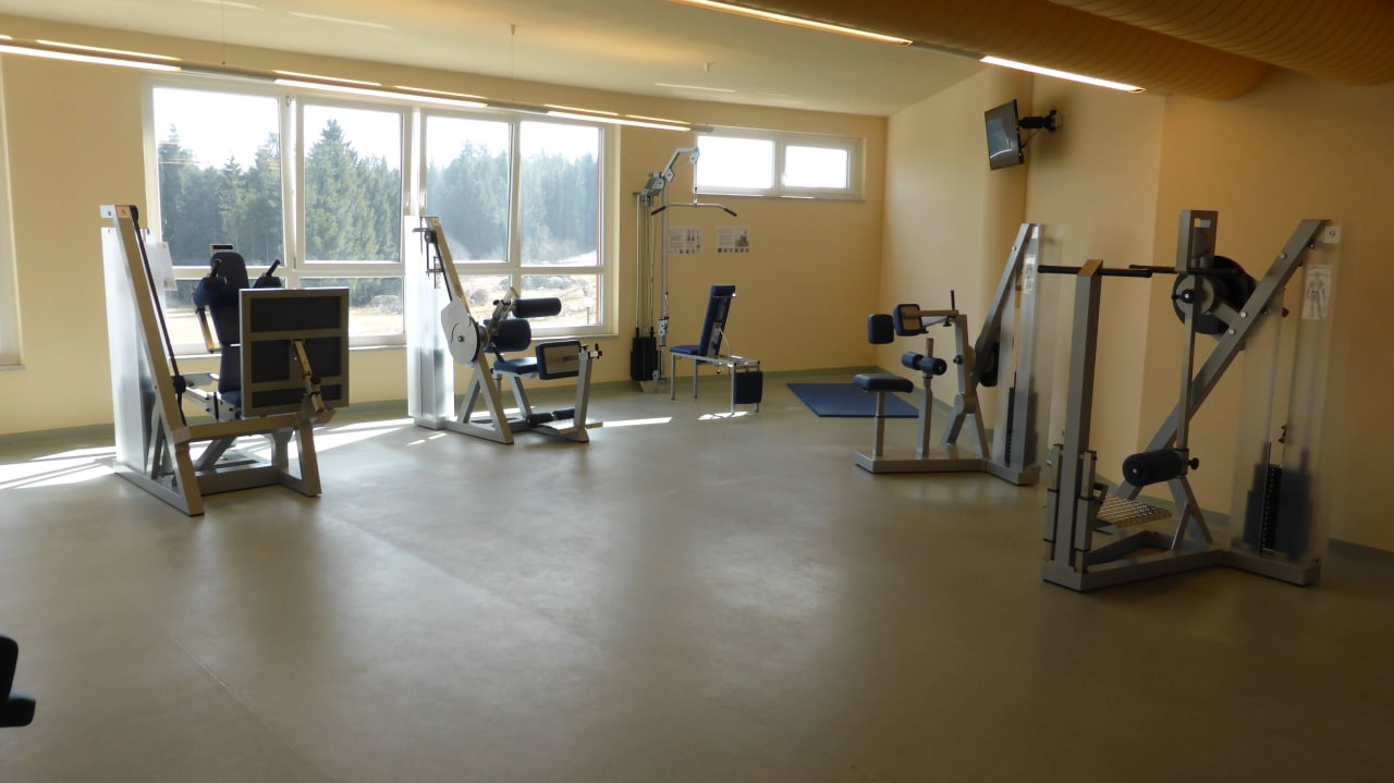 Kraftraum Therapiebereich Vivea Hotel Bad Traunstein