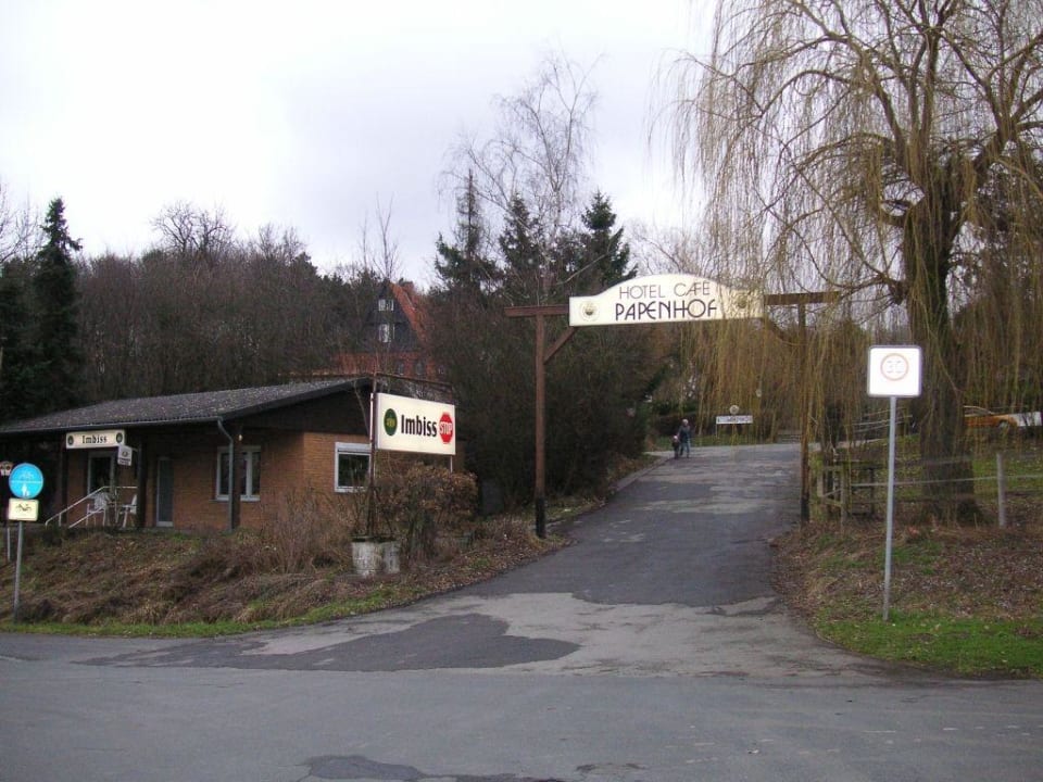 Die Auffahrt zum Hotel Hotel Papenhof