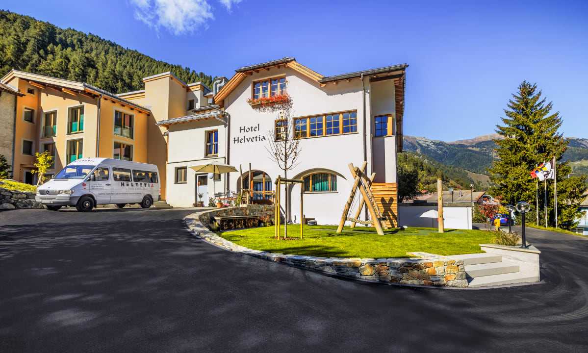 Gartenanlage Hotel Helvetia