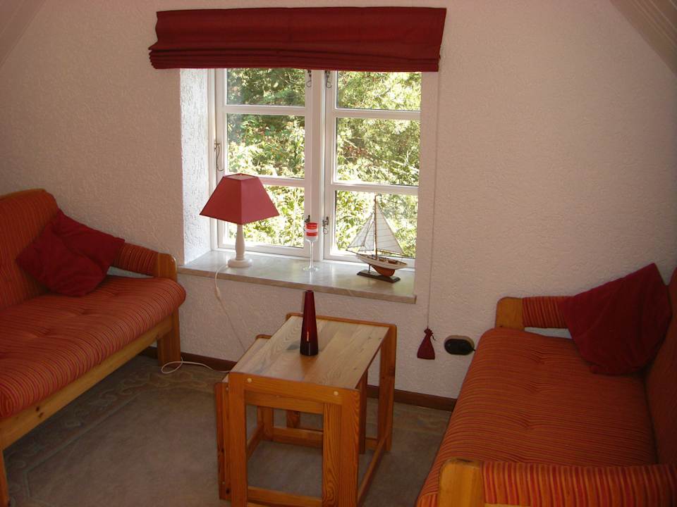 Wohnbereich Ferienhaus Hof Marquardt