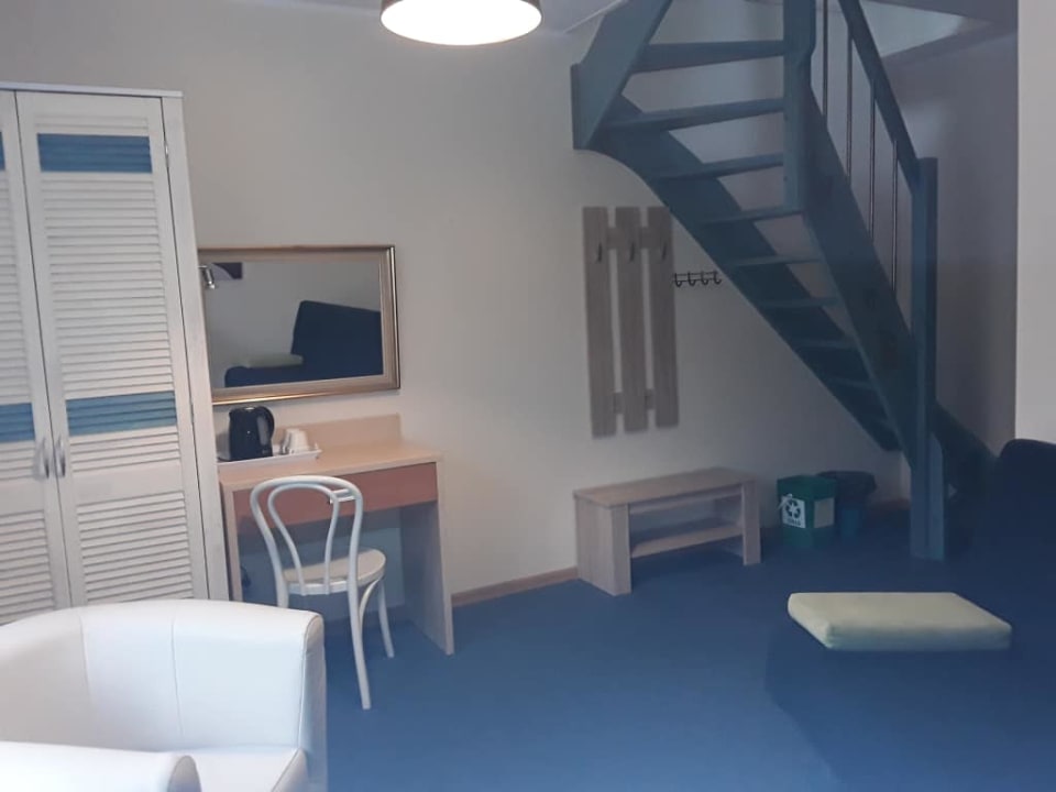 Pokój  4-osobowy, dwa poziomy, balkon i łazienka. Gästehaus Borowiak