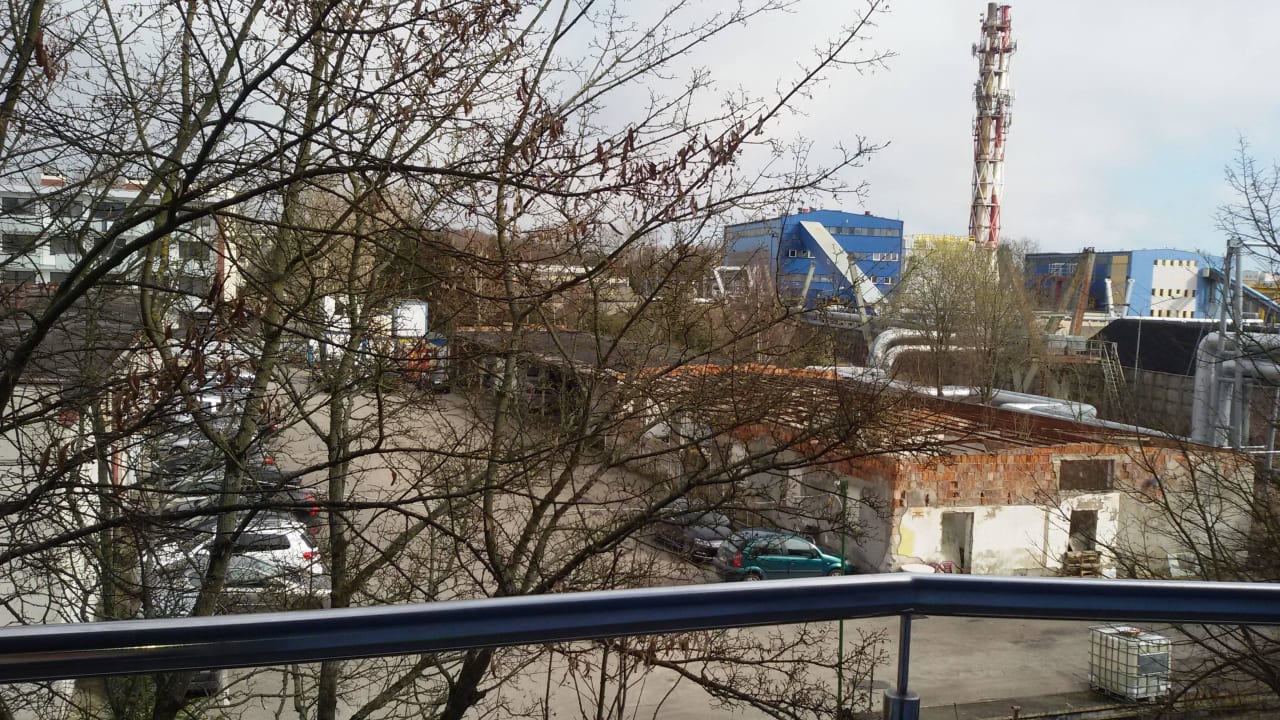 Balkon blick Hotel Awangardia