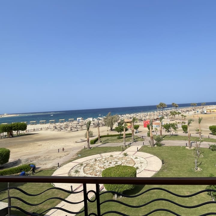 Ausblick Malikia Resort Abu Dabbab