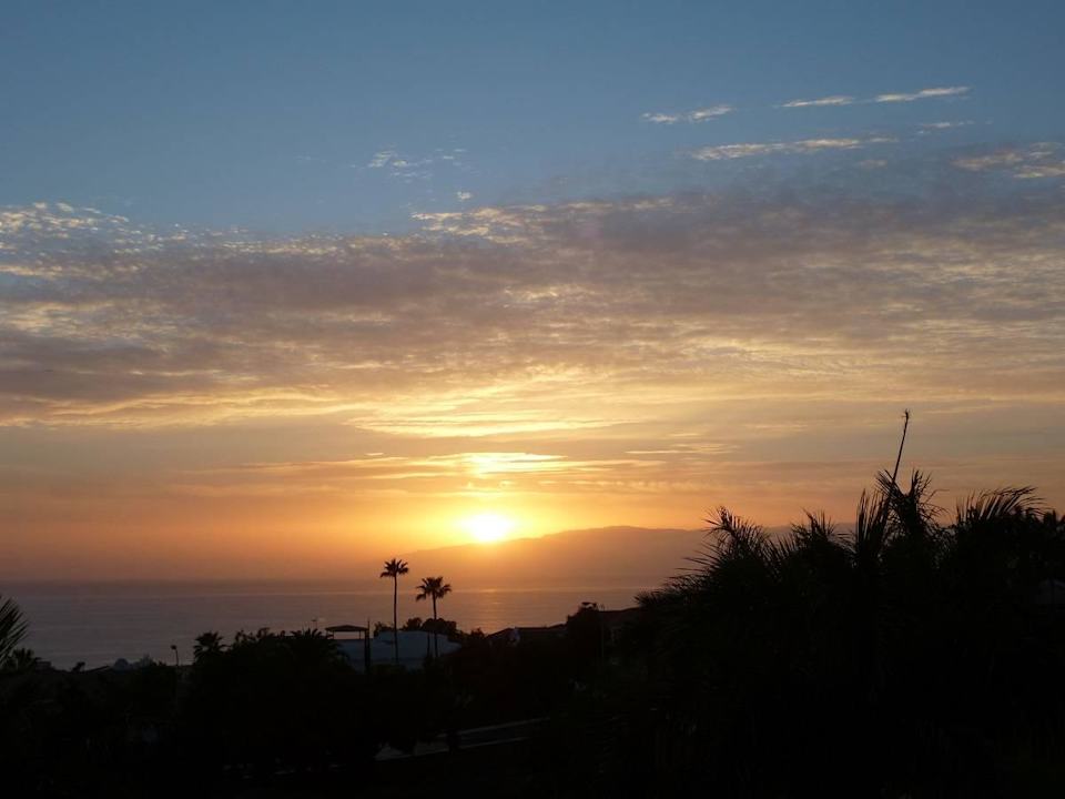 Coucher de soleil à Ténérife Grand Hotel Callao
