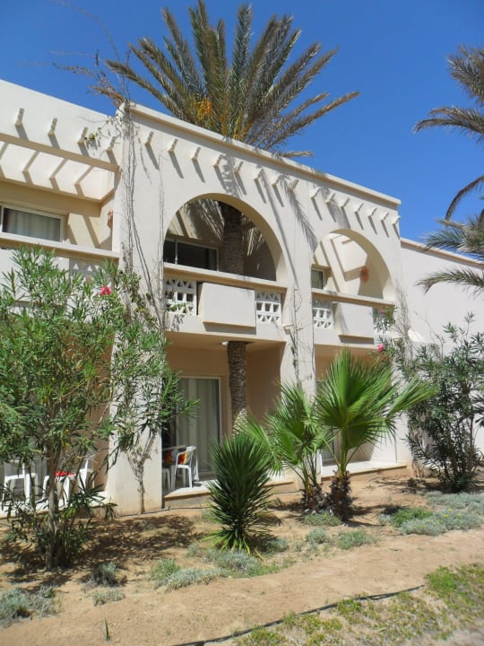 Balkon mit Palme Zita Beach Resort