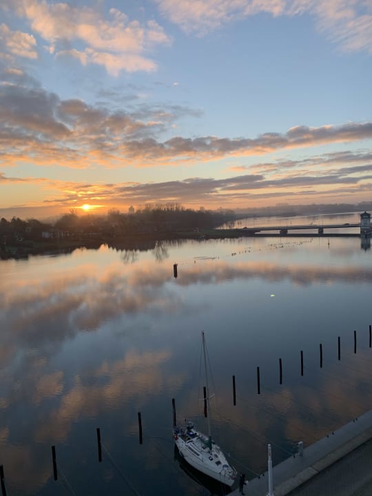 Ausblick Hotel Pierspeicher
