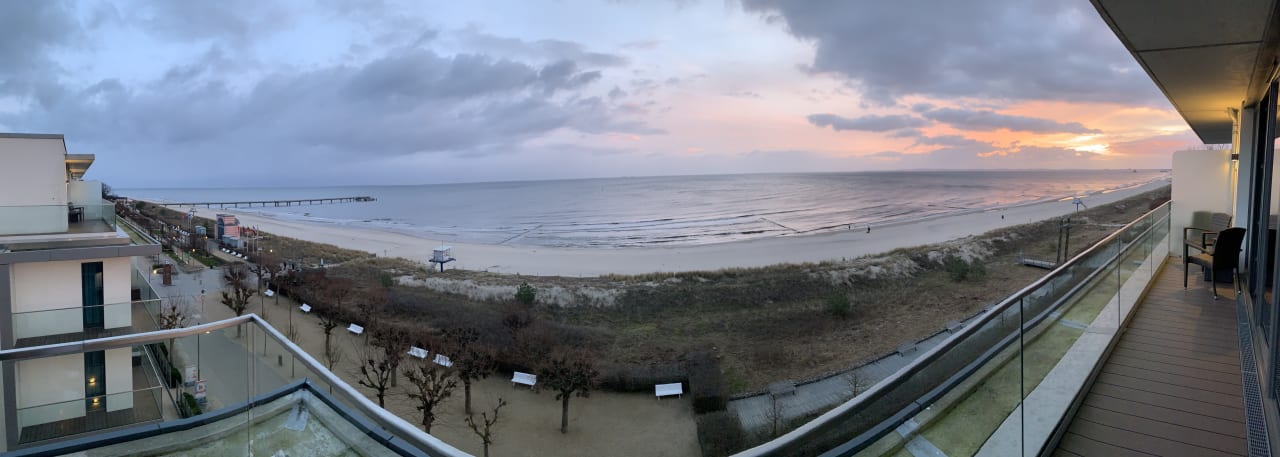 Außenansicht SEETELHOTEL Kaiserstrand Beachhotel