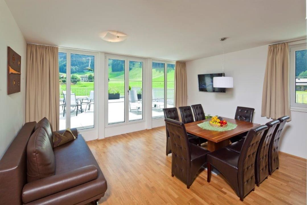 Wohn-Essbereich Apart Mountain Lodge Mayrhofen