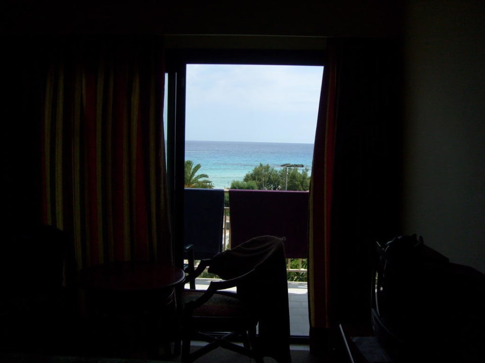 Ausblick direkt aus dem Zimmer allsun Hotel Lago Playa Park