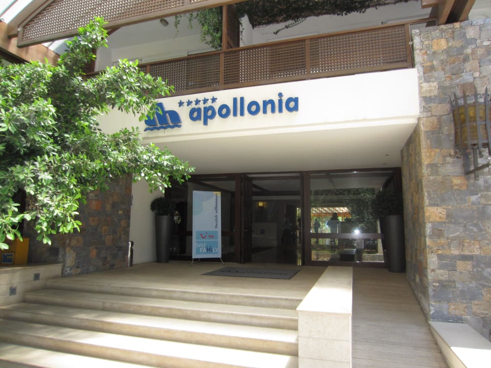 Eingangsbereich Apollonia Beach Resort & Spa