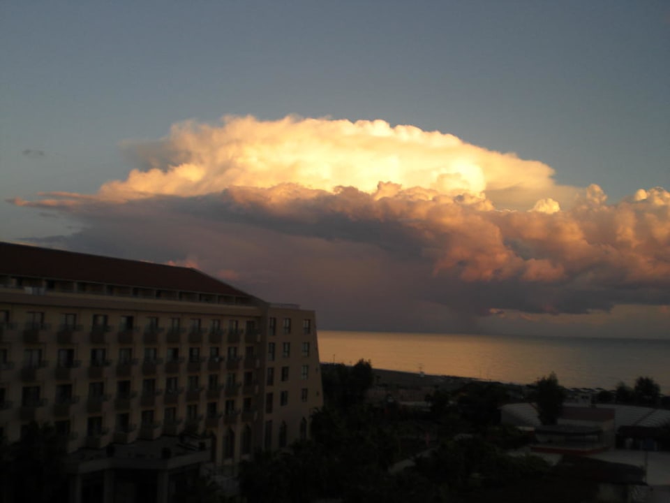 Gewitterstimmung Kaya Belek Hotel