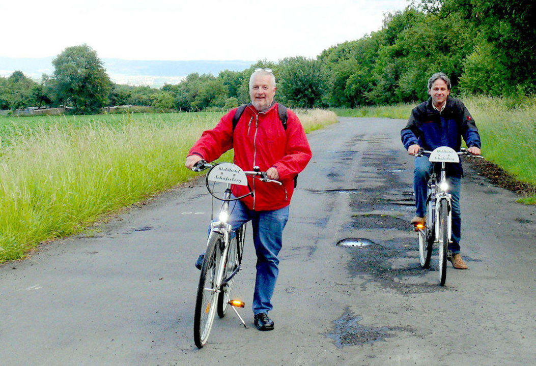 Fahradtour auf Leihrädern Waldhotel Schäferberg
