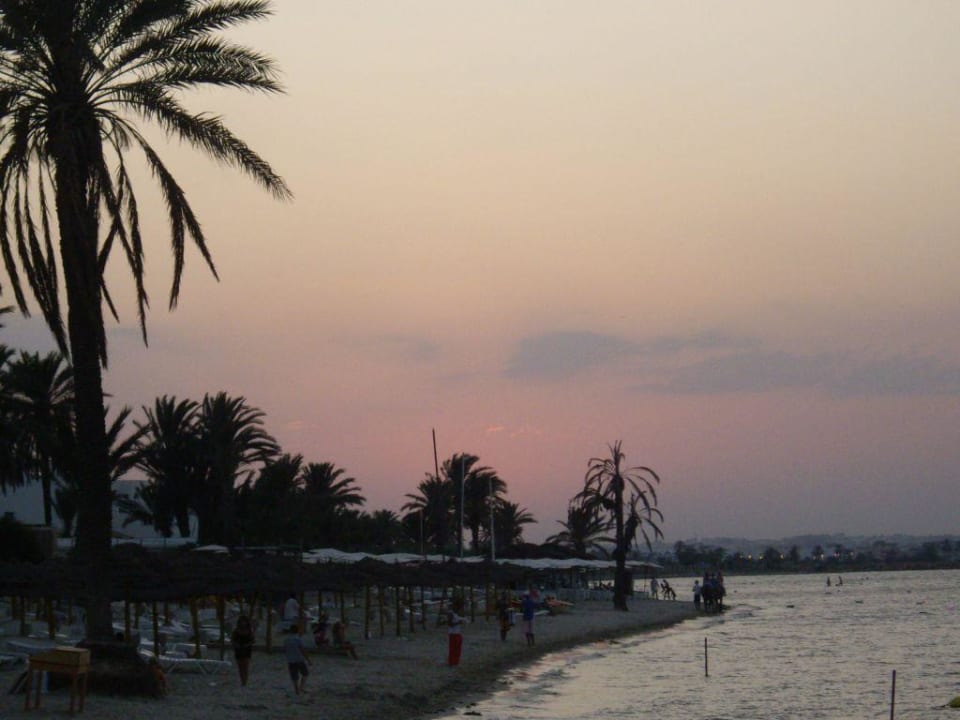 Coucher de soleil Houda Golf & Beach Club