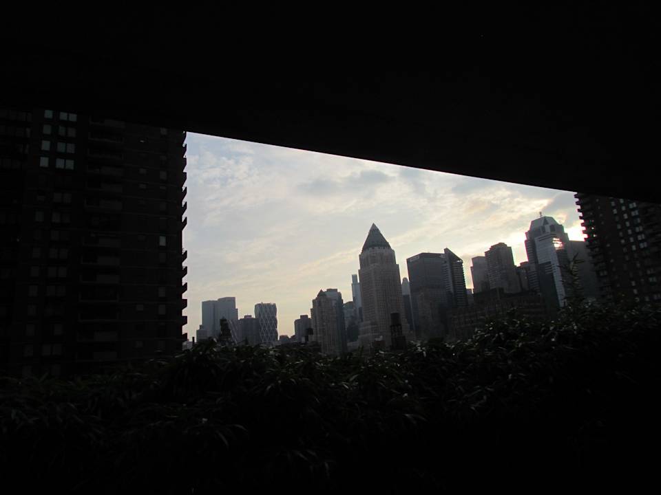 Ausblick beim Frühstück YOTEL New York