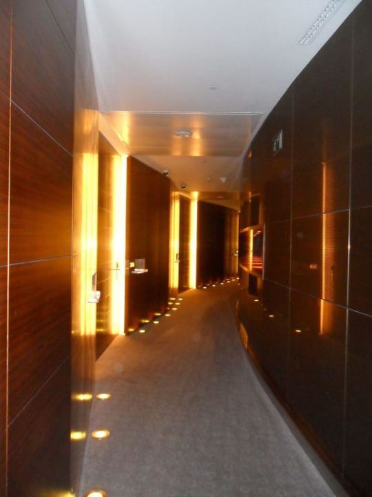 Etagenflur Hotel Eurostars Madrid Tower