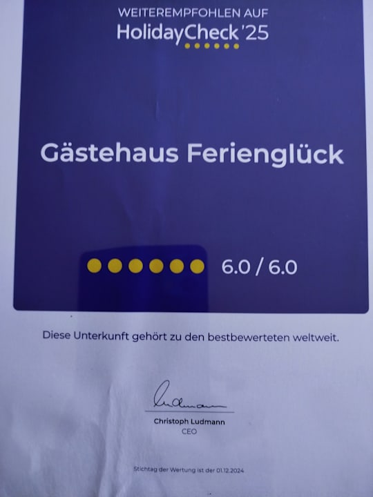 Zimmer Gästehaus Ferienglück