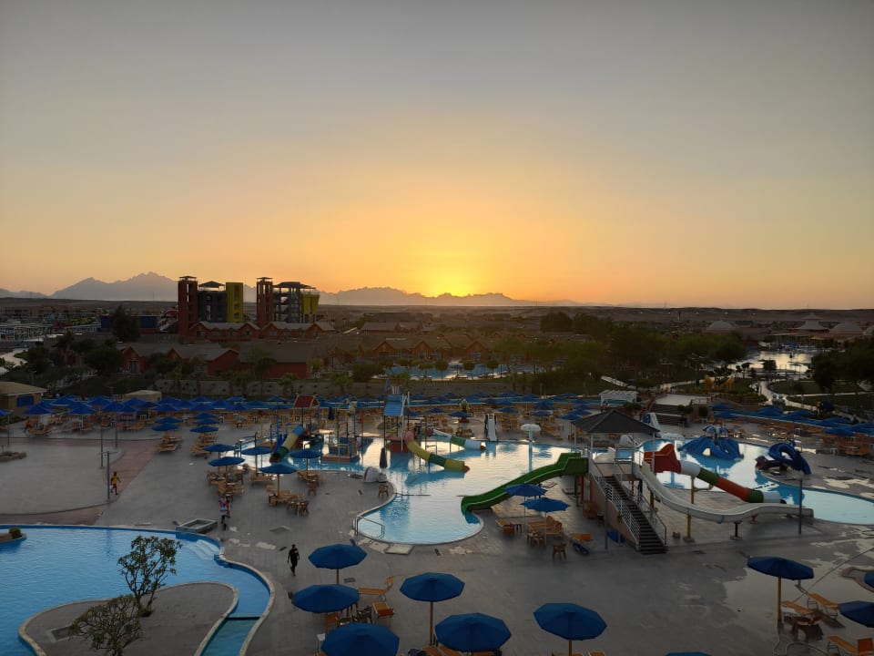 Ausblick Pickalbatros Jungle Aqua Park Resort - Neverland Hurghada