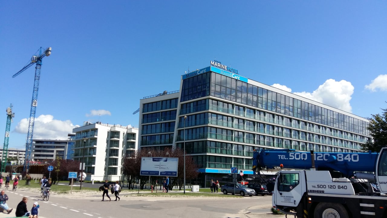 Außenansicht Marine Hotel by Zdrojowa