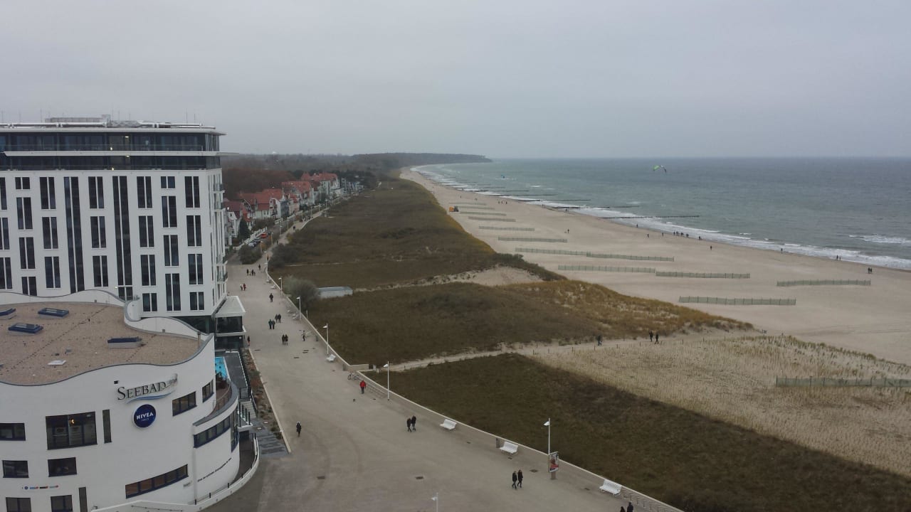 ..aus dem Zimmer Hotel Neptun