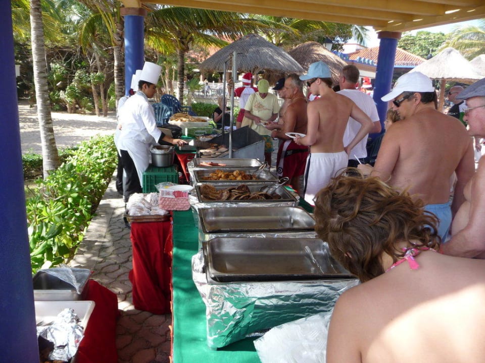 Grillen im Riu Yucatan Hotel Riu Tequila