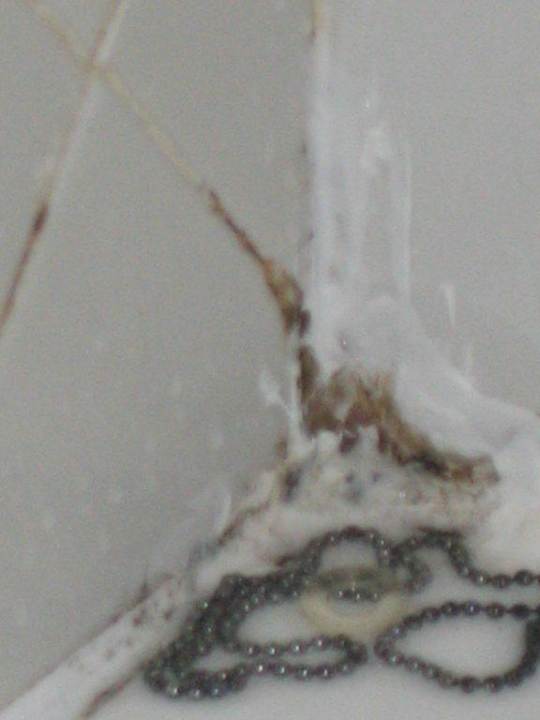 Ecke in der Dusche Hotel Bravo Garden