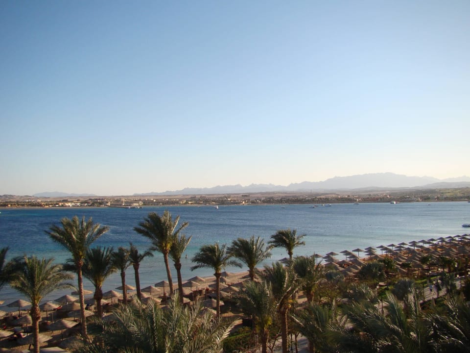 Ausblick vom Obergeschoss auf die Bucht Makadi Spa - Adults only