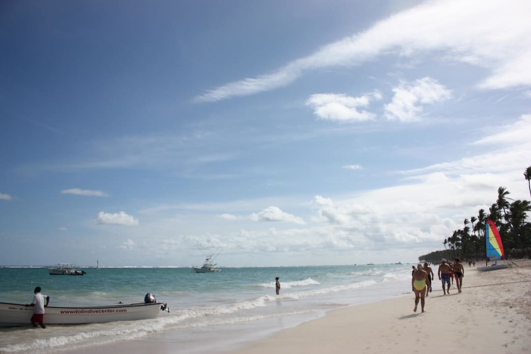 Strand mittags Grand Palladium Select Bávaro Resort & Spa