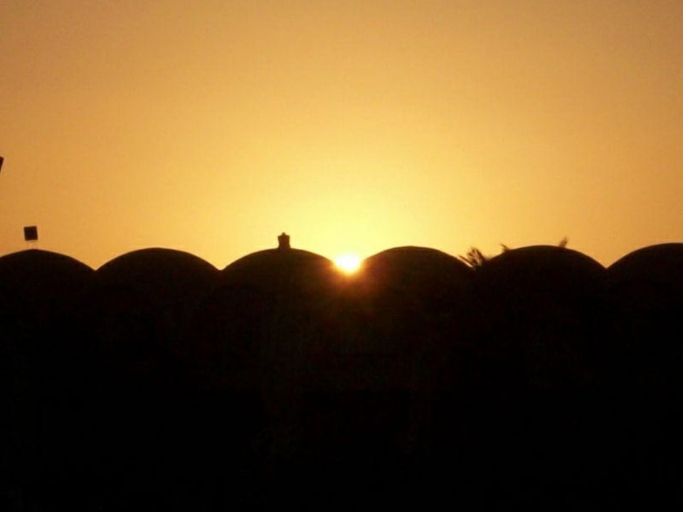 Sonnenuntergang Three Corners Sea Beach Resort