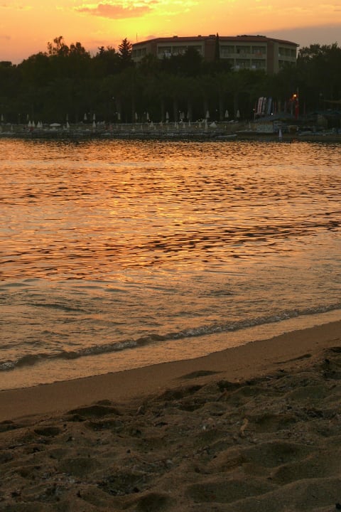 Sonnenuntergang  Incekum Su Hotel