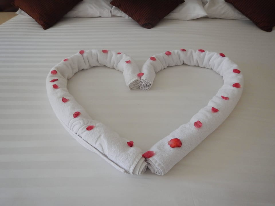 Eins von vielen Motiven der täglichen Zimmerreinig Premier Le Reve Hotel & Spa