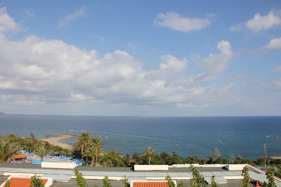 Ausblick aus den 900'er Zimmern Rodos Princess Beach Hotel & Spa