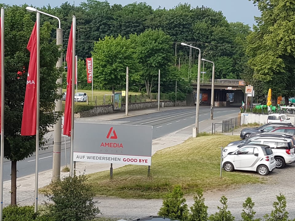 Ausblick AMEDIA Hotel Dresden Elbpromenade