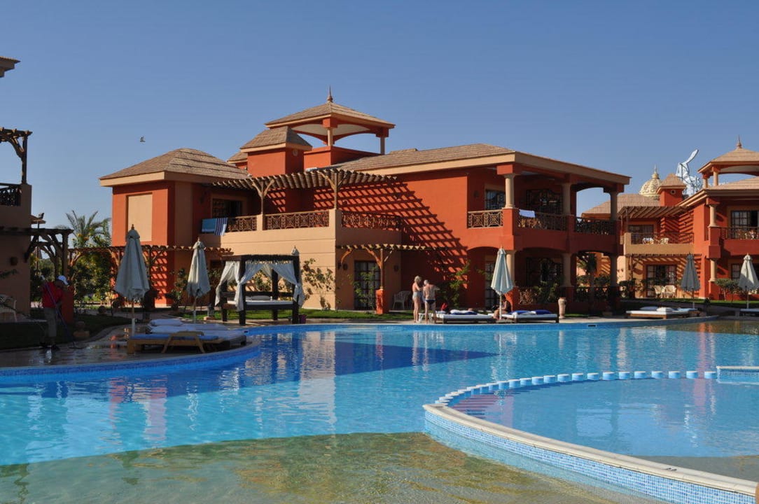 Pool am 400er Bereich Pickalbatros Alf Leila Wa Leila Resort - Neverland Hurghada