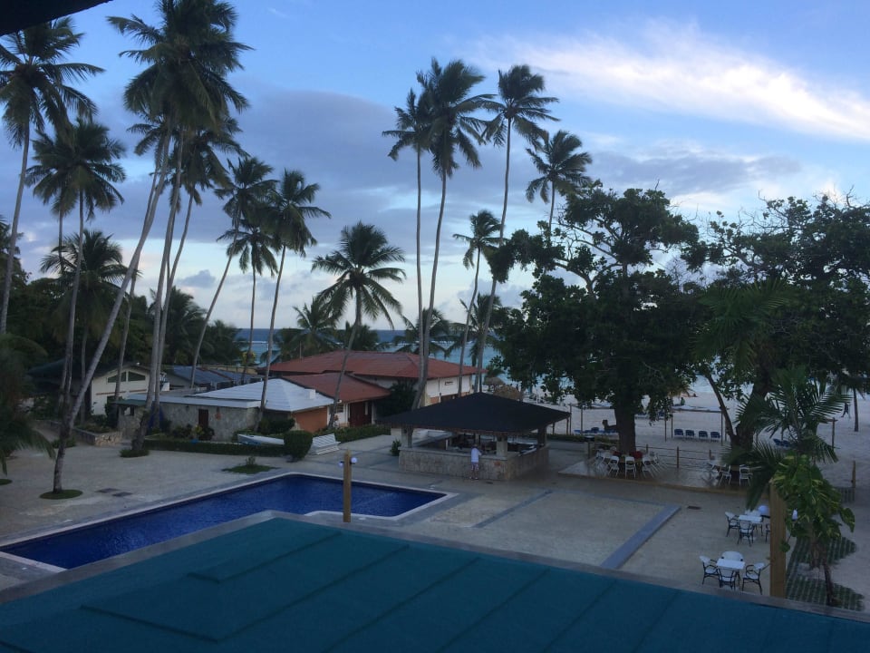 Blick vom Zimmer whala!boca chica