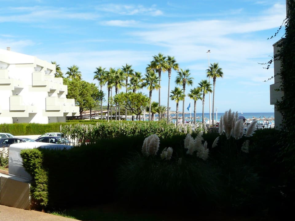 Hotelanlage zwischen den Appartments Hipotels Mediterraneo Club