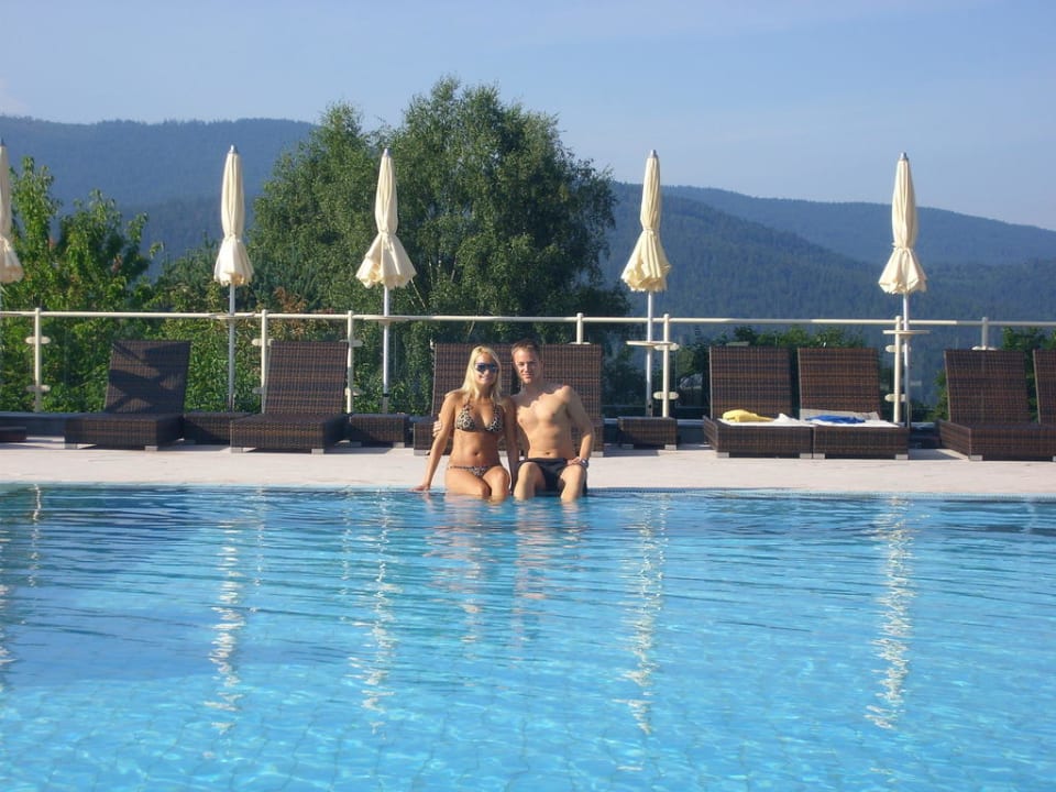 Außenpoolanlage Hotel Sonnenhof