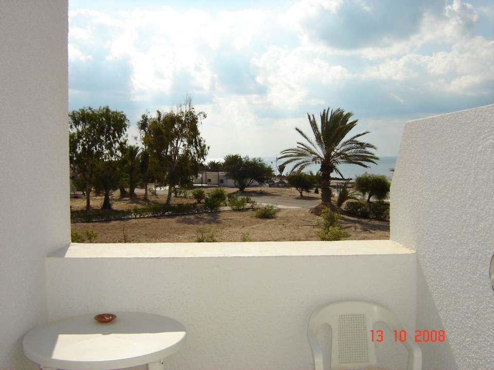 Blick vom Balkon von K 8 Hotel El Mouradi Djerba Menzel