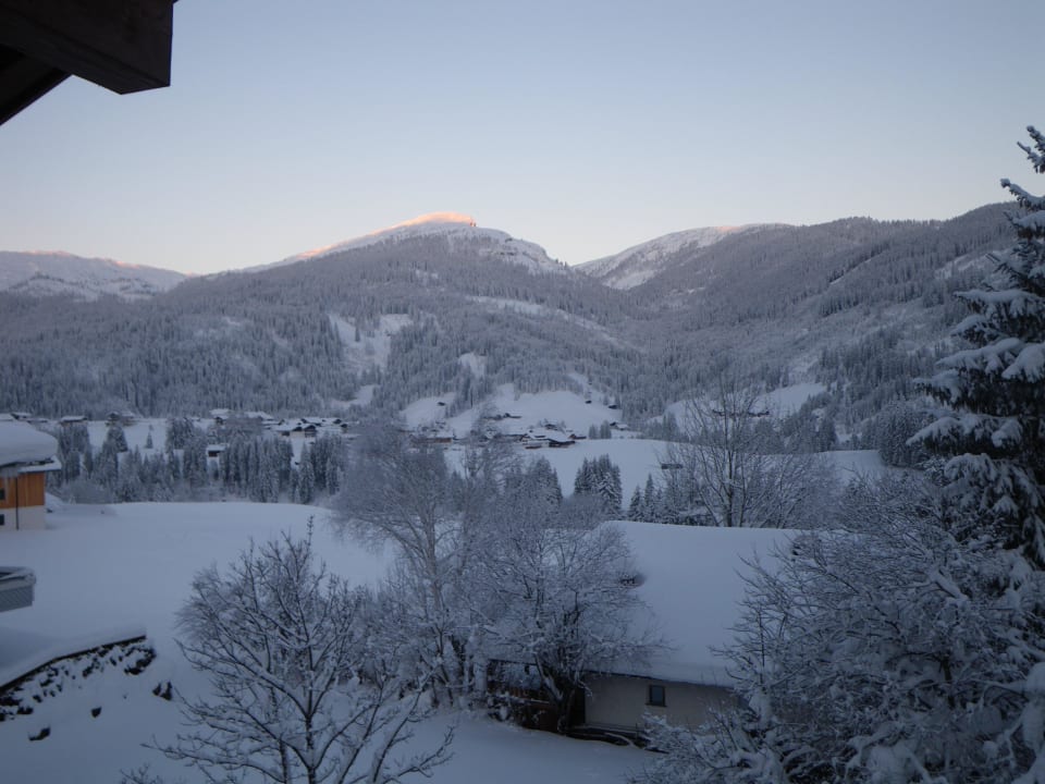 Blick vom Balkon Gästehaus Jasmin