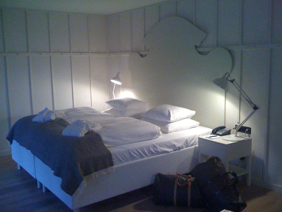 Bett der Suite Das Kranzbach