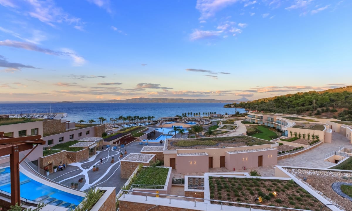 Ausblick Miraggio Thermal Spa Resort