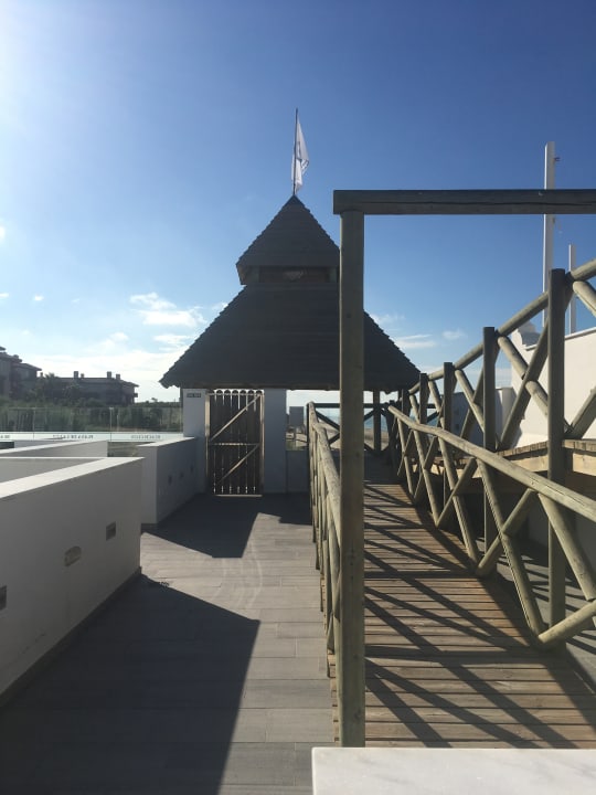 Dachterrasse mit Pool Hotel Playa de la Luz