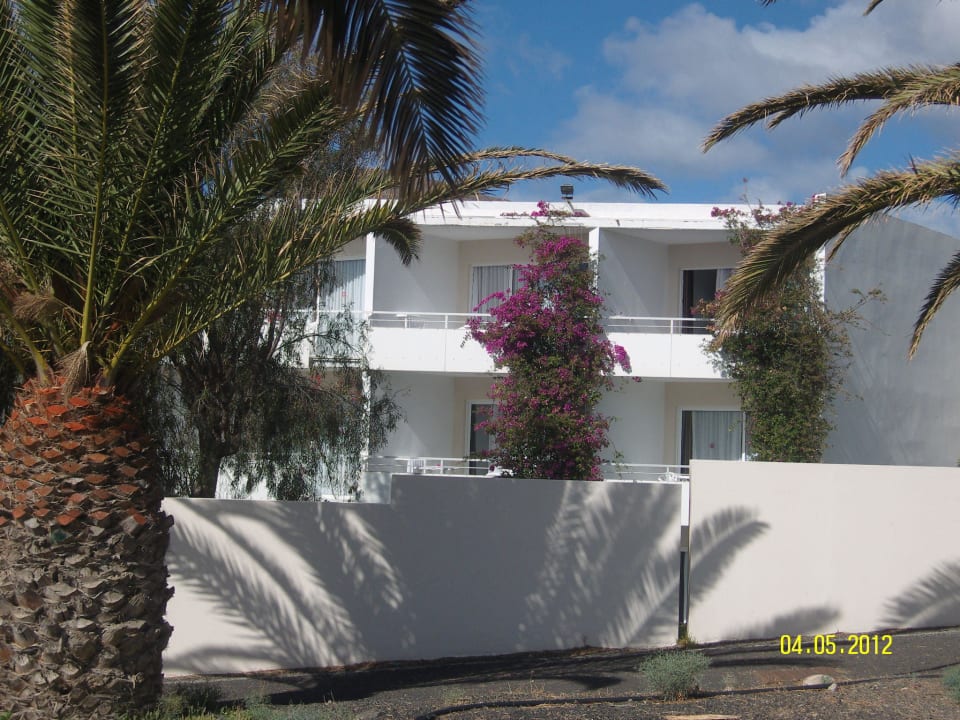 Blick auf unser Zimmer allsun App.-Hotel Esquinzo Beach