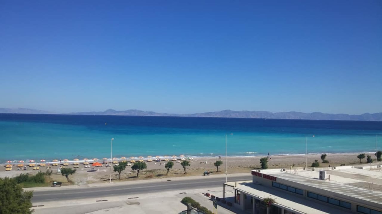 Widok z balkonu Sol Cosmopolitan Rhodes