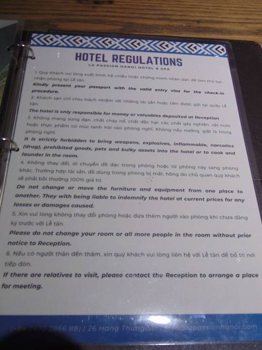 Sonstiges La Passion Hanoi Hotel & Spa