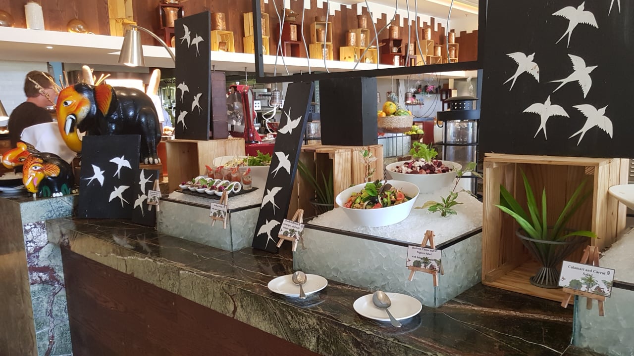 Teil des Buffets Shangri-La's Hambantota Resort & Spa