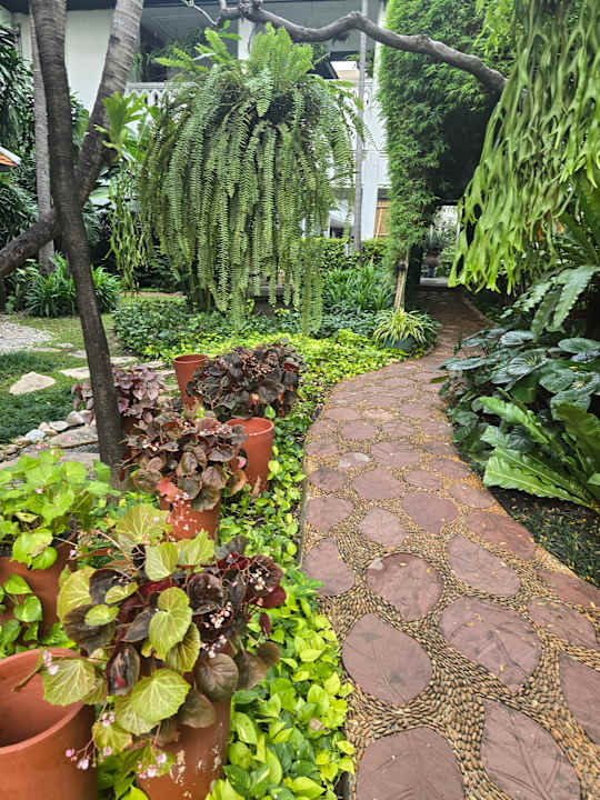 Gartenanlage Anantara Riverside Bangkok Resort