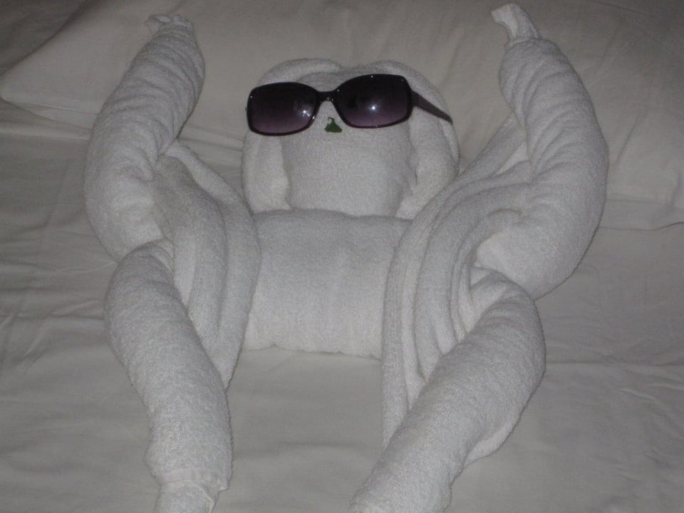 Figur aus Handtüchern! Jaz Makadi Oasis Resort