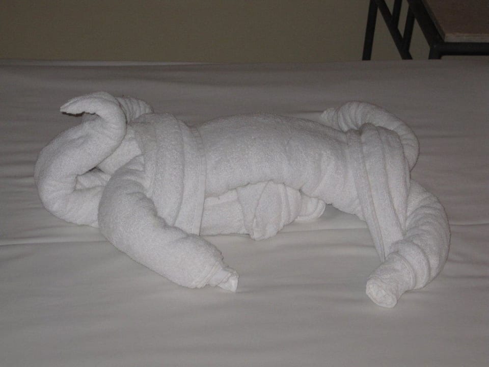 Aus Handtüchern gebastelt! Jaz Makadi Oasis Resort