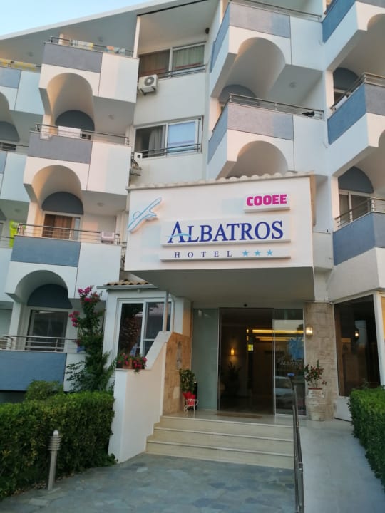 Außenansicht Hotel Albatros